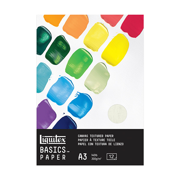 Liquitex A3 acrylic paint paper, 300g (12 sheets) 4602005 409997 - 1