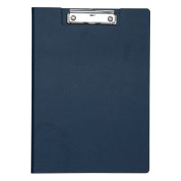 Maul MAULbalance blue A4 portrait clipboard with cover 2382037 424873