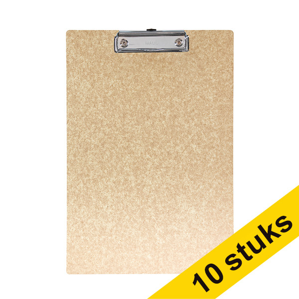 Maul MAULbalance wood grain A4 portrait clipboard (10-pack)  424878 - 1