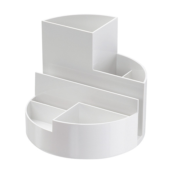 Maul MAULroundbox recycled white desk organiser 4117602.ECO 402428 - 1