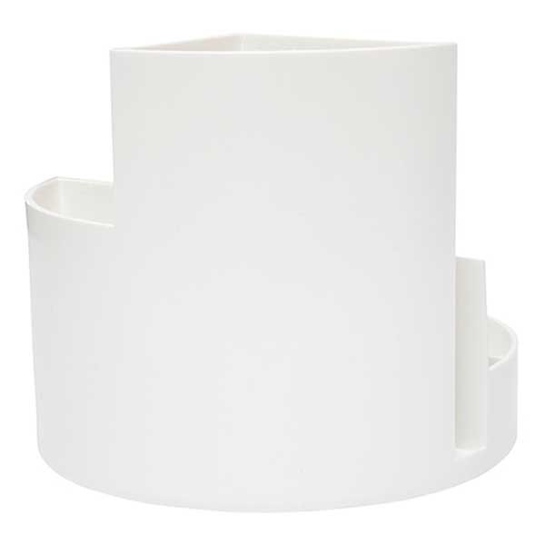 Maul MAULroundbox recycled white desk organiser 4117602.ECO 402428 - 2