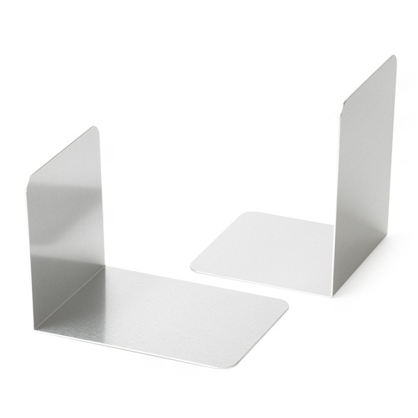 Maul aluminium bookends, 10cm x 10cm x 13cm (2-pack) 3527508 402193 - 1