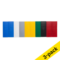 Maul assorted rectangular magnets, 54mm x 19mm (3 x 10-pack)