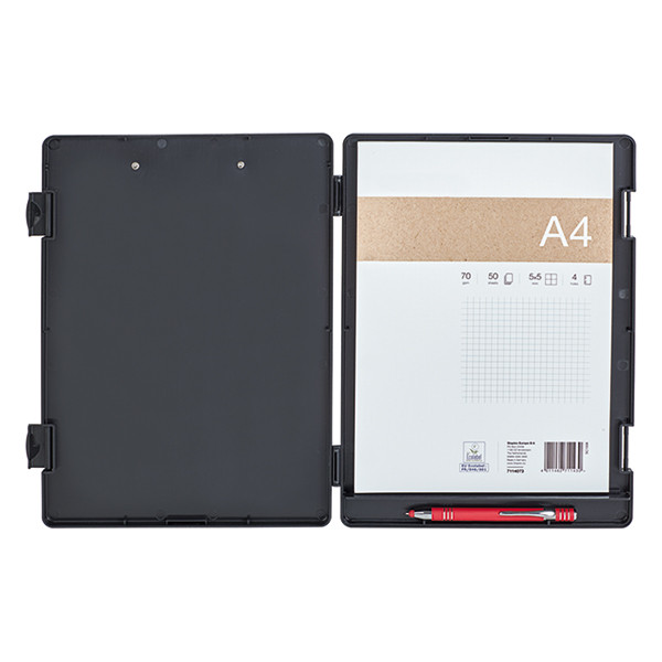 Maul black A4 clipboard with storage compartment 2349290 424875 - 8