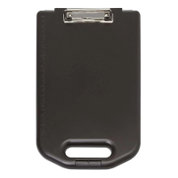 Maul black A4 portrait clipboard with large storage compartment 2349590 402170