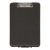 Maul black A4 portrait clipboard with small storage compartment