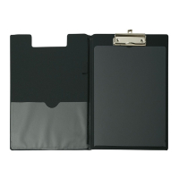 5 x Maul black A5 clipboard with cover