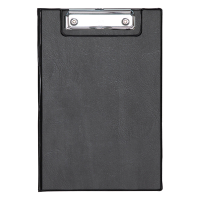 Maul black A5 portrait clipboard with insert 2339390 424870