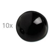 Maul black ball magnet, 30mm (10-pack) 6166090 402024