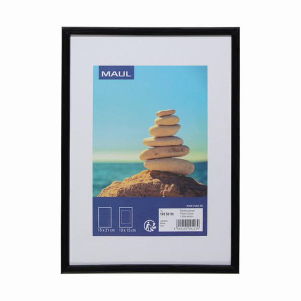 Maul black plastic photo frame, 15cm x 21cm 1935090 424856 - 1