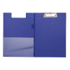 Maul blue A4 clipboard with cover