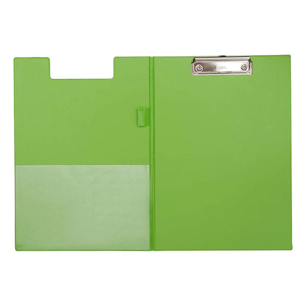 Maul light green A4 portrait clipboard with cover 2339254 402143 - 1