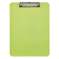 Maul lime A4 portrait plastic clipboard 2340552 402344