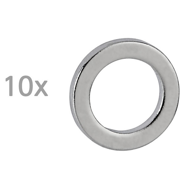 Maul neodymium ring magnet, 12mm (10-pack) 6168396 402178 - 1