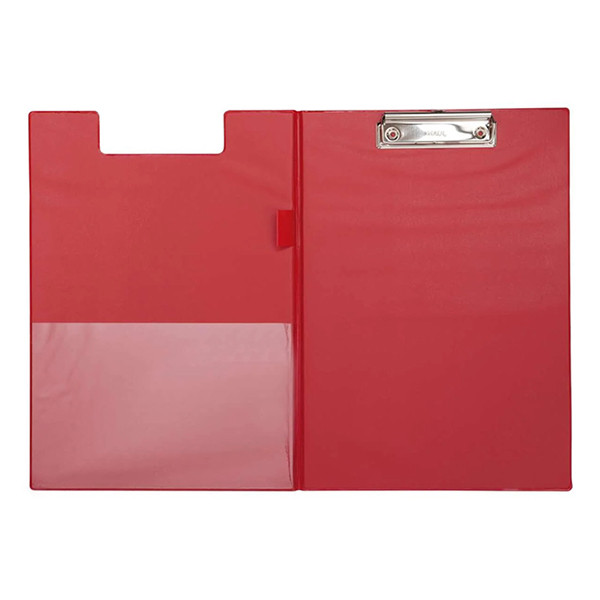 Maul red A4 portrait clipboard with cover 2339225 402140 - 1