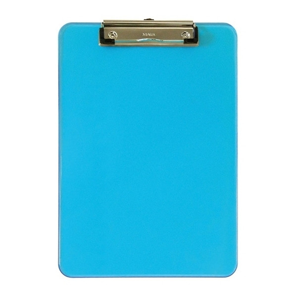 Maul transparent neon blue A4 portrait clipboard 2340631 402204 - 1