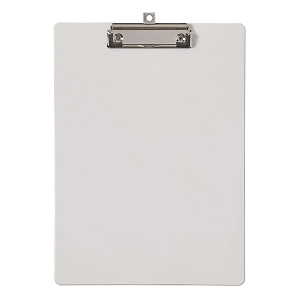 Maul white A4 flexible portrait clipboard with cover 2361002 402358 - 1