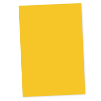 Maul yellow magnetic sheet, 20cm x 30cm (5-pack)