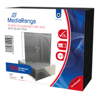 MediaRange slimline CD cases (10-pack) Box32 097845