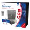 MediaRange slimline CD cases (10-pack)