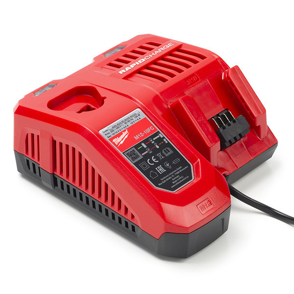 Milwaukee M12-18FC / 4932451079 fast charger (12V-18V, 6A, original Milwaukee) 48-59-1801 4932451079 M12-18FC AMI00398 - 1