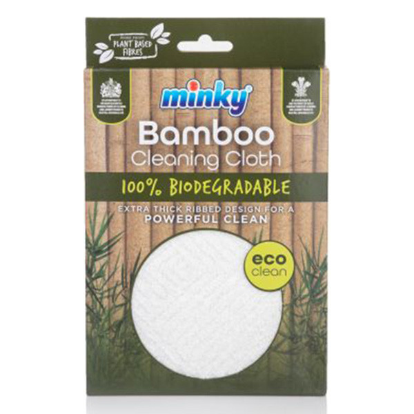 Minky Bamboo biodegradable cleaning cloth  SMI00019 - 1