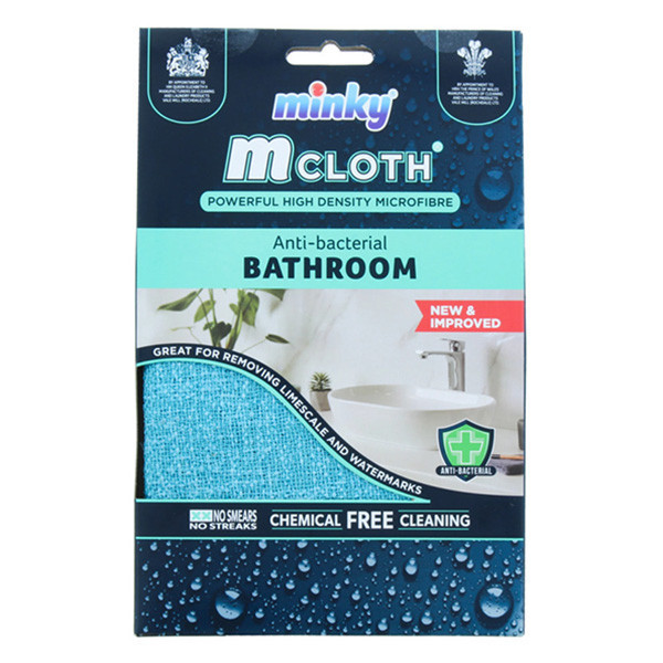 Minky anti-bacterial bathroom cleaning cloth  SMI00013 - 1