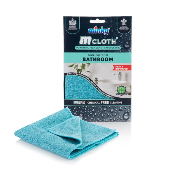 Minky anti-bacterial bathroom cleaning cloth  SMI00013 - 2