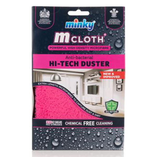 Minky anti-bacterial high tech duster cleaning cloth  SMI00015 - 1