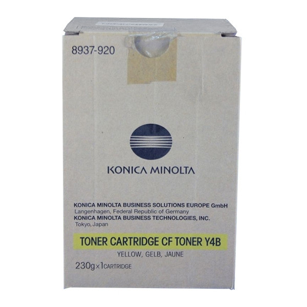 Minolta 8937-920 Y4B yellow toner (original Konica Minolta) 8937-920 072282 - 1