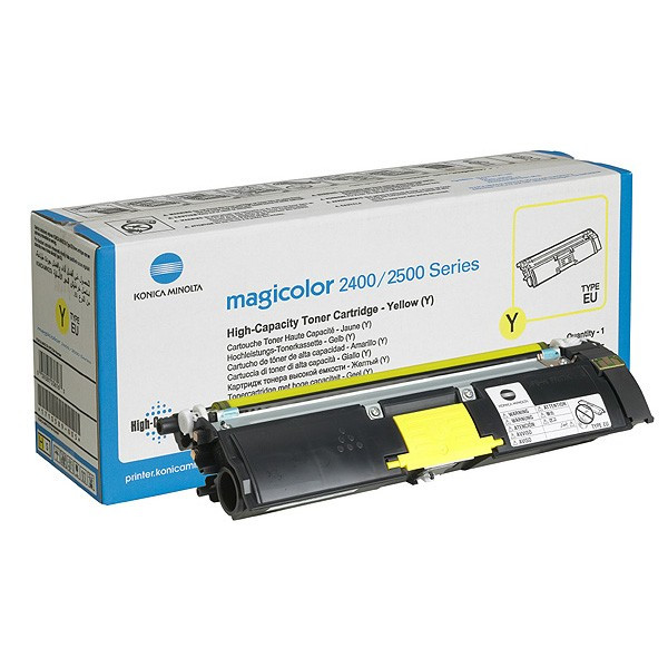 Minolta Konica Minolta 1710589-001 yellow toner (original) 1710589-001 A00W131 032810 - 1