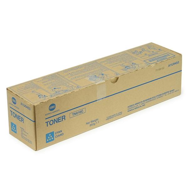 Minolta Konica Minolta TN-616C (A1U9453) high capacity cyan toner (original Konica Minolta) A1U9453 072926 - 1