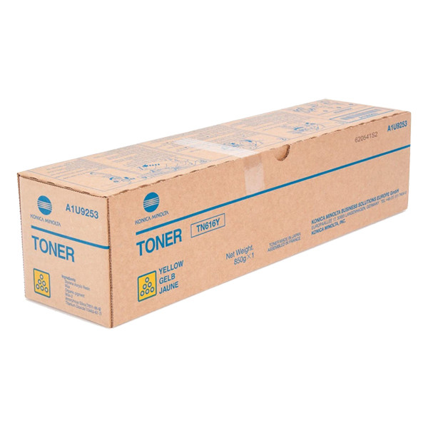 Minolta Konica Minolta TN-616Y (A1U9253) high capacity yellow toner (original Konica Minolta) A1U9253 072930 - 1