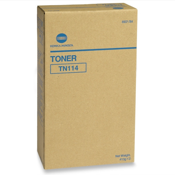 Minolta TN-114 (8937-784) black toner 2-pack (original Minolta) 8937784 071905 - 1