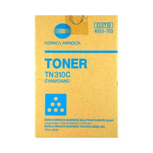 Minolta TN-310C (4053-703) cyan toner (original Minolta) 4053-703 072098 - 1