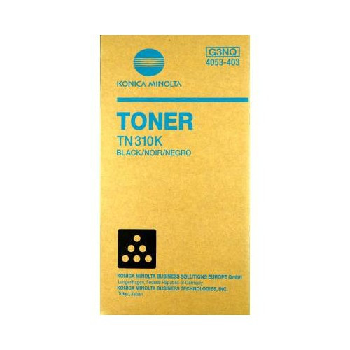 Minolta TN-310K (4053-403) black toner (original Minolta) 4053-403 072092 - 1