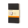 Moleskine black pocket ruled notebook (3-pack)