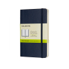 Moleskine blue blank soft cover pocket notebook