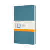 Moleskine blue large lined soft cover notebook (3-pack)