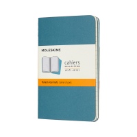 Moleskine blue lined pocket notebook (3-pack) IMCH011B44 313094