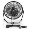 Nedis black 360° Rotatable USB Fan, 15cm FNDK1BK15 K170104121 - 2