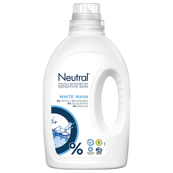 Neutral White liquid detergent, 1 litre (20 washes)  SNE00037 - 1