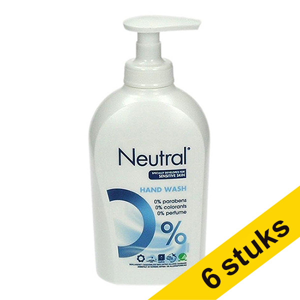 Neutral hand soap, 250ml (6-pack)  SNE01013 - 1