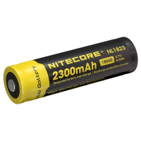 Nitecore 18650 button top battery, 3.7 V, 2300 mAh 18650 NL1823 ANB00815