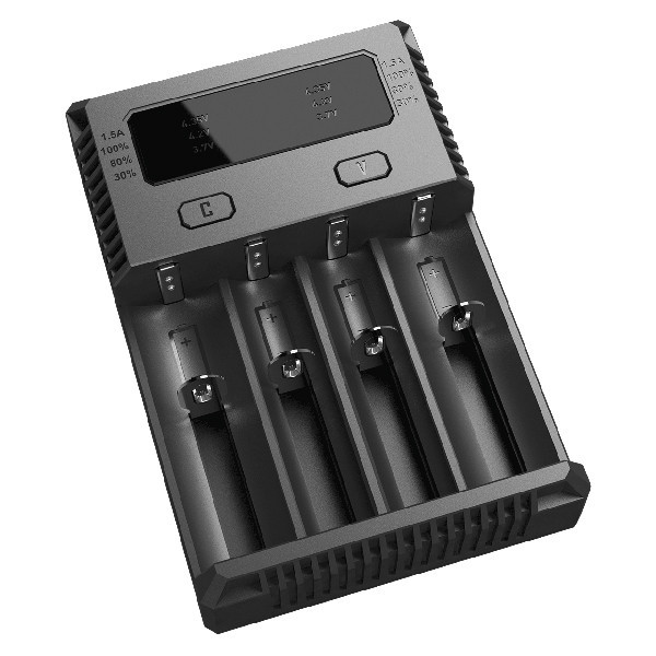 Nitecore Intellicharger New i4 battery charger 10440 14500 16430 17335 17500 ANB00813 - 1