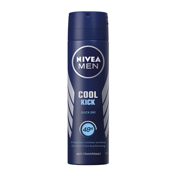 Nivea for Men Cool Kick deodorant spray, 150ml  SNI05041 - 1