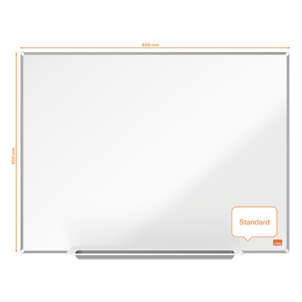 Nobo Impression Pro magnetic lacquered steel whiteboard, 600mm x 450mm 1915401 247388 - 1