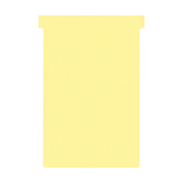 Nobo T-cards yellow size 4 (100-pack) 2004004 247061 - 1