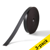 Nobo black magnetic tape 10mm x 5m (3-pack)