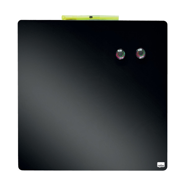 Nobo black magnetic whiteboard, 36cm x 36cm 1903774 208161 - 1